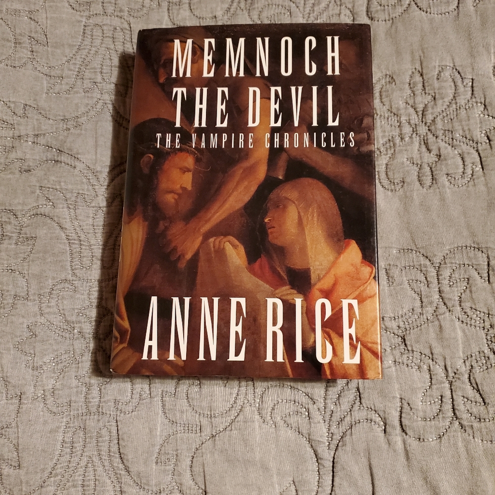 Anne Rice Signed Memnoch The Devil 1st edition book
